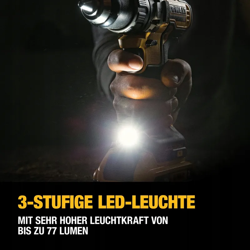 DEWALT XR 18V Klopboorschroevendraaier Borstelloos 70Nm 2x5Ah — foto 5