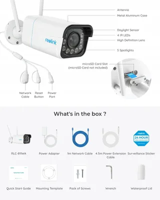 REOLINK Slimme Buitencamera Wi-Fi 6 5X Zoom Kleurennachtzicht — miniatuur 10