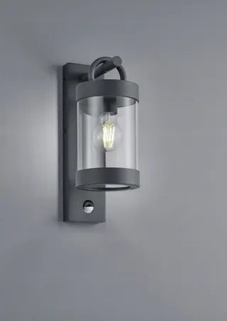 TRIO LEUCHTEN Sambesi Buitenwandlamp Aluminium Bewegingssensor E27 — miniatuur 2