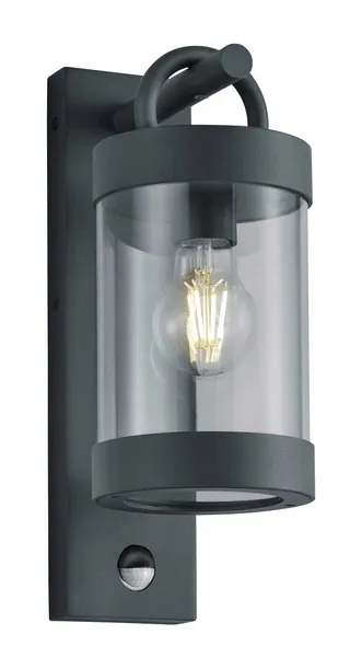 TRIO LEUCHTEN Sambesi Buitenwandlamp Aluminium Bewegingssensor E27 — miniatuur 1