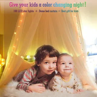 HEYCOLOR Bedhemel LED Lichtketting 8 Standen 100 LED — miniatuur 3