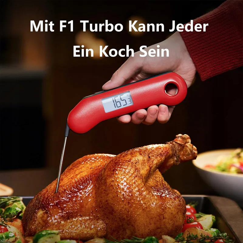 THERMOMAVEN F1 Turbo Digitale Vleesthermometer IP67 Waterdicht BBQ — foto 7