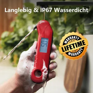 THERMOMAVEN F1 Turbo Digitale Vleesthermometer IP67 Waterdicht BBQ — miniatuur 5