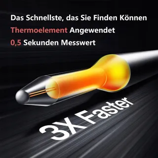 THERMOMAVEN F1 Turbo Digitale Vleesthermometer IP67 Waterdicht BBQ — miniatuur 4