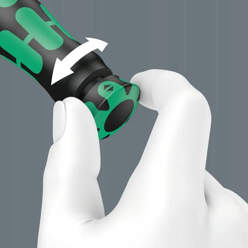 WERA Momentsleutel 3/8" 10-50 Nm Met Ratel Zwart Groen — foto 6