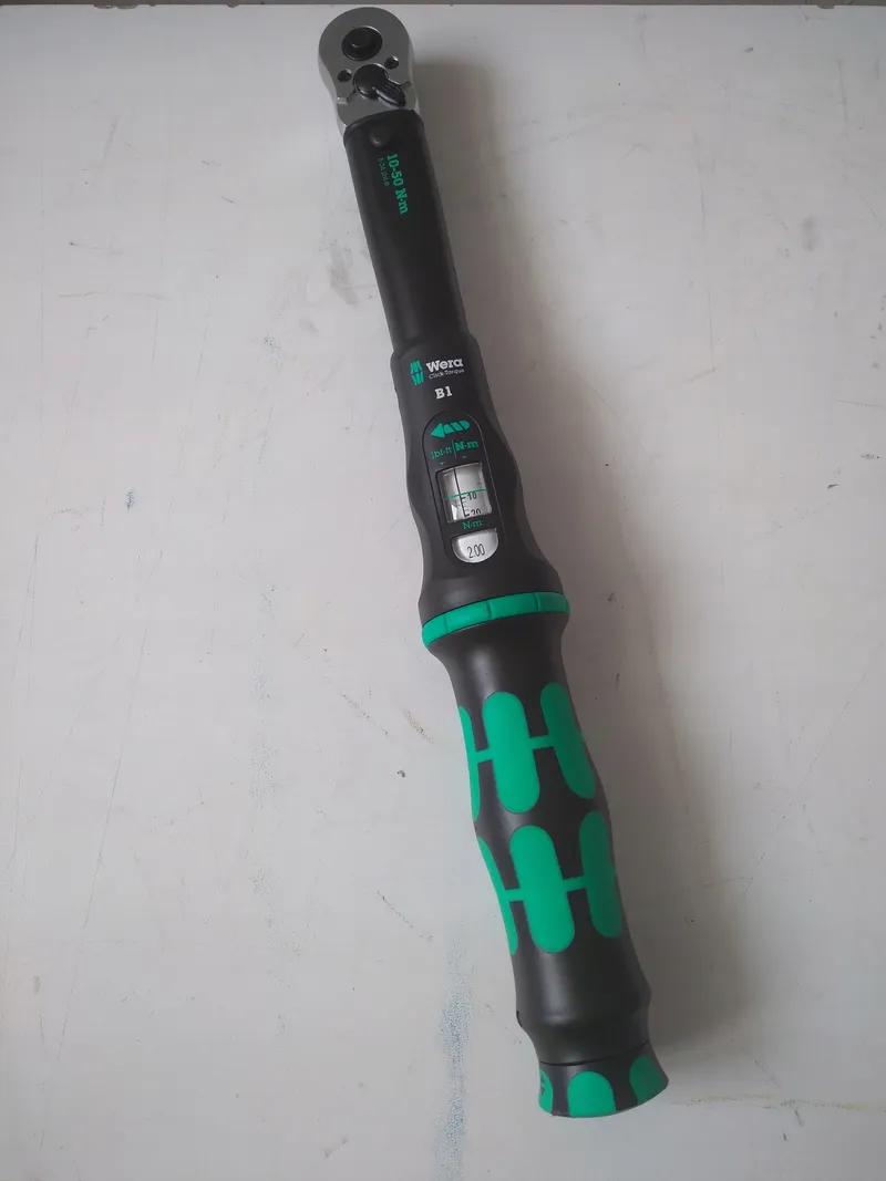 WERA Momentsleutel 3/8" 10-50 Nm Met Ratel Zwart Groen — foto 11