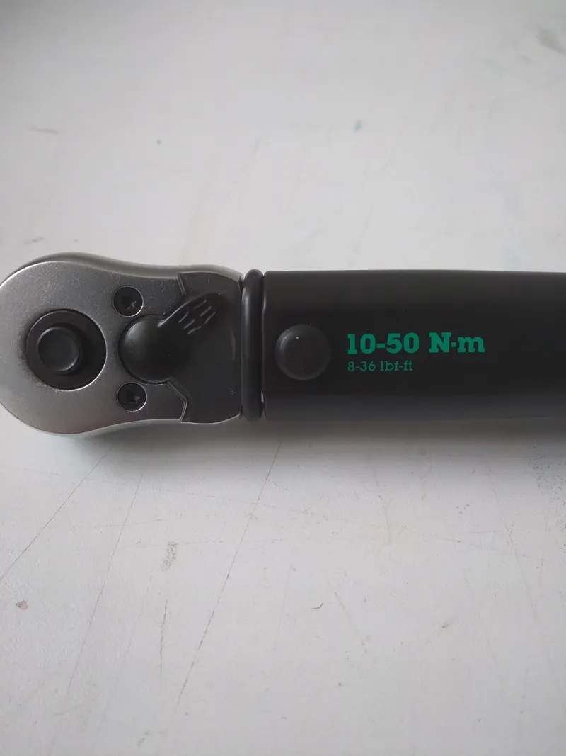WERA Momentsleutel 3/8" 10-50 Nm Met Ratel Zwart Groen — foto 13
