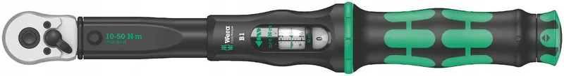 WERA Momentsleutel 3/8" 10-50 Nm Met Ratel Zwart Groen — foto 1
