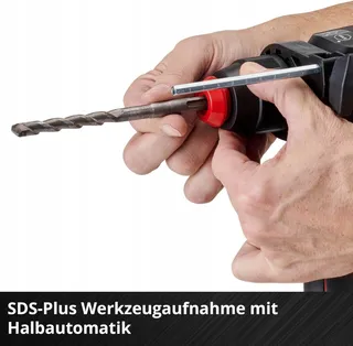 EINHELL Professional Accu Boorhamer 18V SDS-plus 26mm Beton — miniatuur 8
