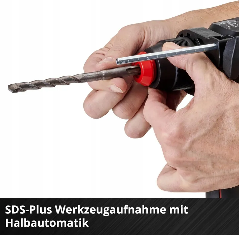 EINHELL Professional Accu Boorhamer 18V SDS-plus 26mm Beton — foto 8