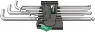 WERA Hoeksleutelset Metrisch 9-delig Verchroomd — miniatuur 1