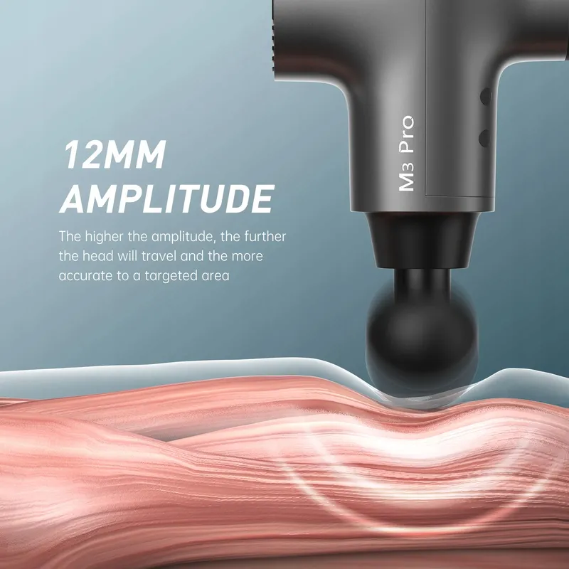 OPOVE M3 Pro 2 Massagepistool LED 2500 Tpm 5 Standen 2600mAh — foto 13