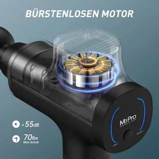 OPOVE M3 Pro 2 Massagepistool LED 2500 Tpm 5 Standen 2600mAh — miniatuur 4