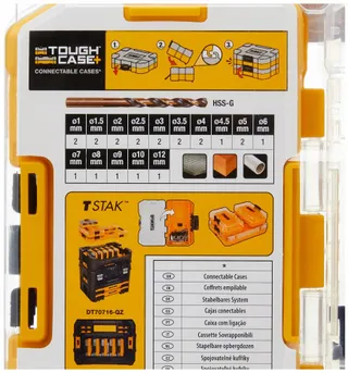 DEWALT Metaalborenset 23-delig Metaal Hout Kunststof — miniatuur 3