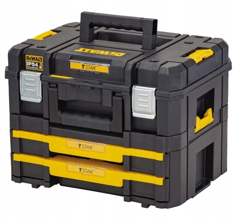 DEWALT T STAK Kistenset DWST83395-1 IP54 Schuim Metalen Sluitingen — foto 5