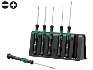 WERA Elektronica Schroevendraaierset 6-delig met Rek — miniatuur 9