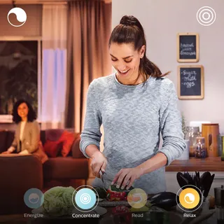PHILIPS Hue White Color Ambiance GU10 LED 350lm Smart RGB — miniatuur 4