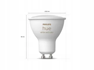PHILIPS Hue White Color Ambiance GU10 LED 350lm Smart RGB — miniatuur 9