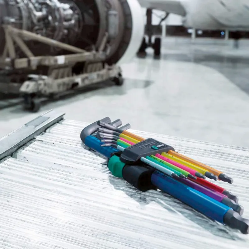 WERA 967 SPKL/9 Hoeksleutelset TORX BO 9-Delig BlackLaser — foto 16