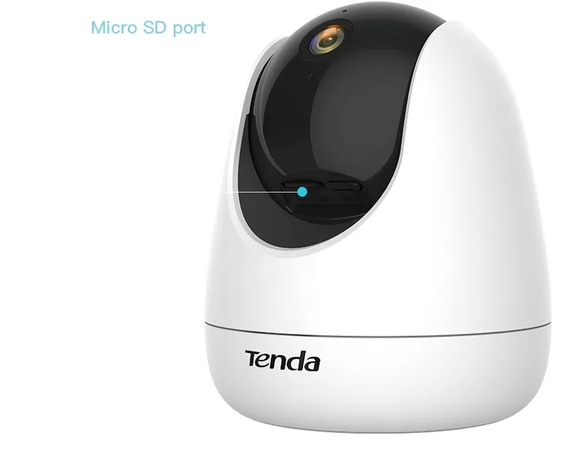 TENDA CP3 Binnencamera 1080p WiFi 360° 12m Bewegingsdetectie — foto 15