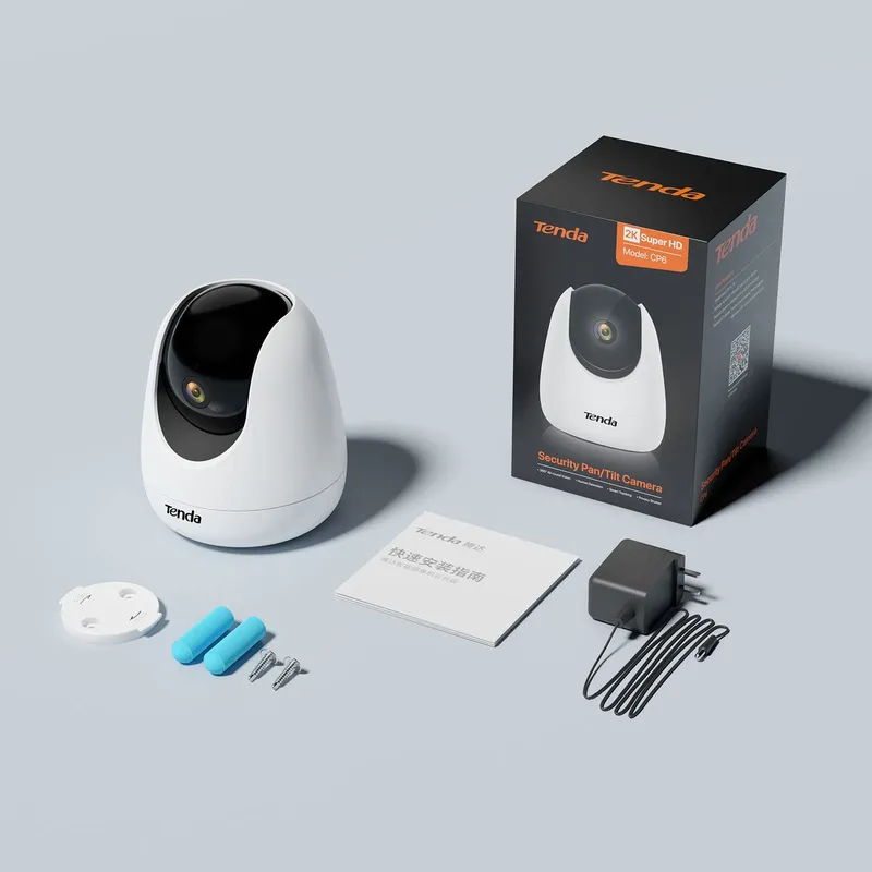 TENDA CP3 Binnencamera 1080p WiFi 360° 12m Bewegingsdetectie — foto 7