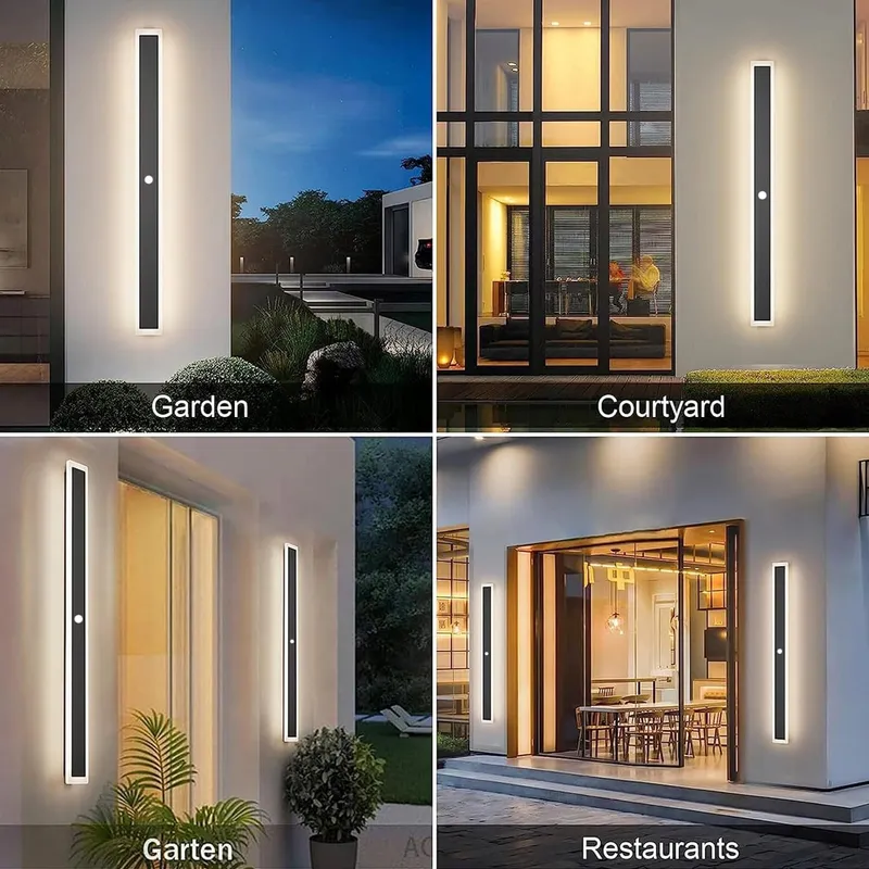 ANKBOY Moderne LED Wandlamp Bewegingsmelder IP65 Tuin 4500K — foto 7