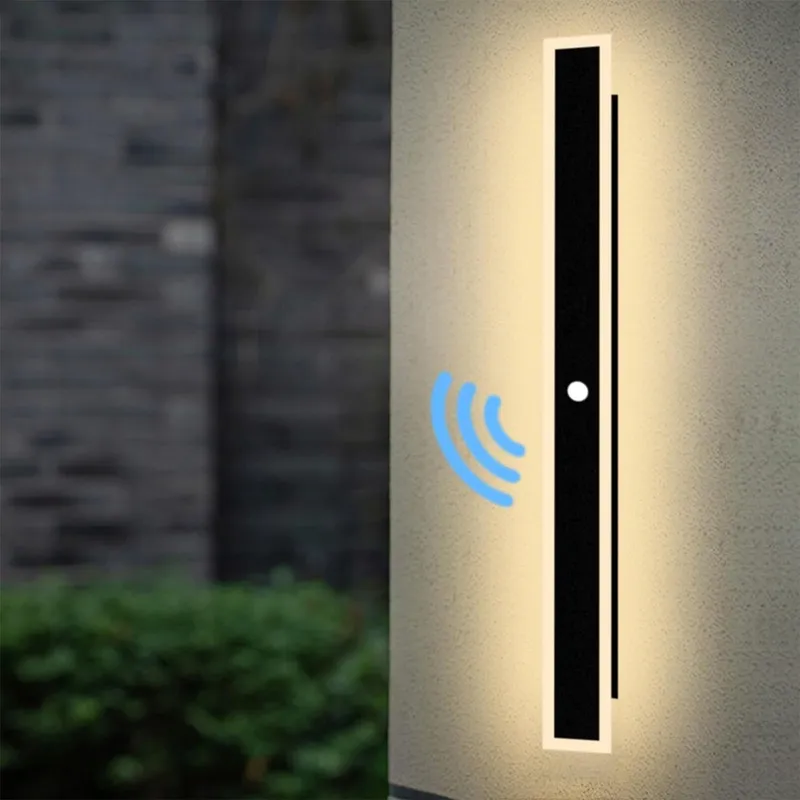 ANKBOY Moderne LED Wandlamp Bewegingsmelder IP65 Tuin 4500K — foto 1