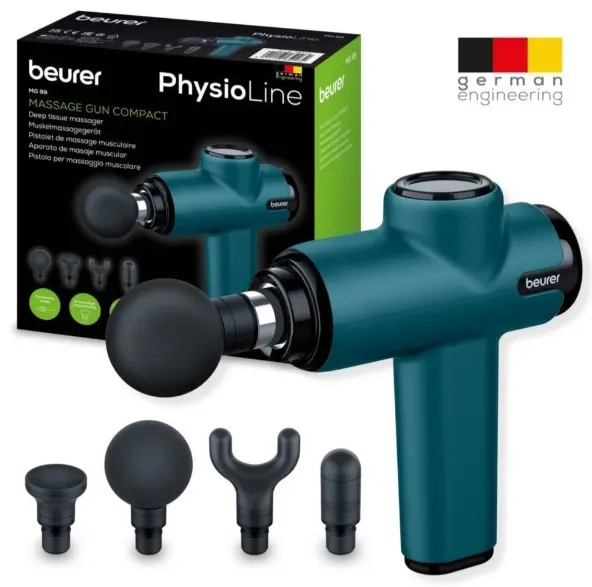 BEURER MG 99 Compact Massagepistool 5 Niveaus Accu — foto 16