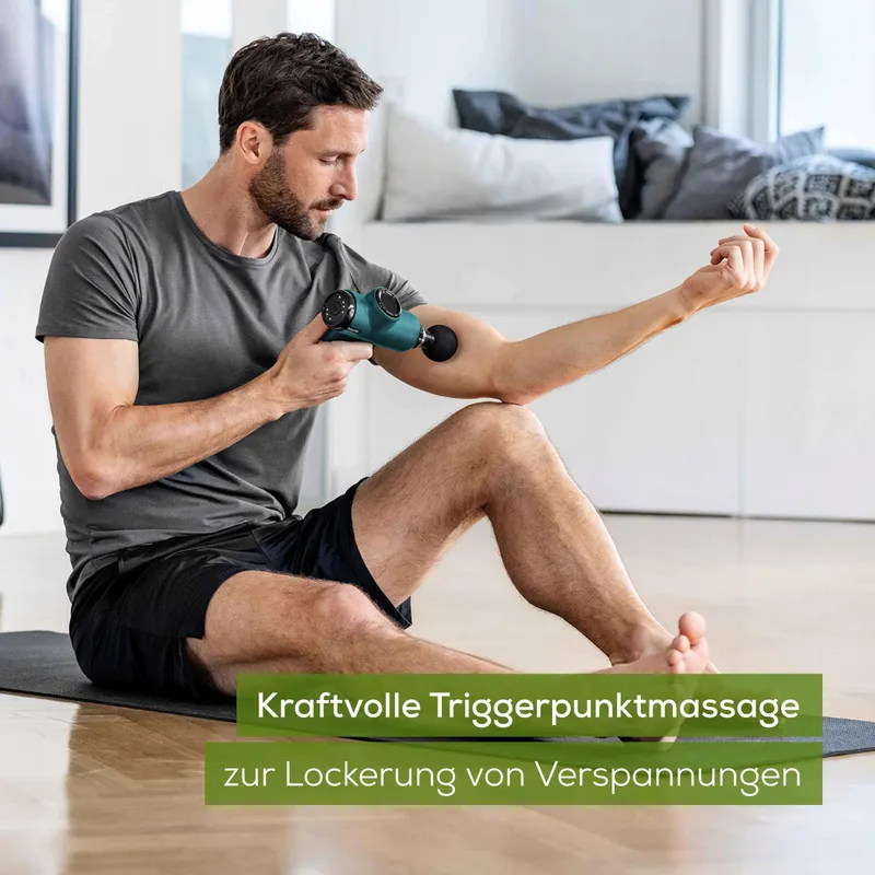 BEURER MG 99 Compact Massagepistool 5 Niveaus Accu — foto 2