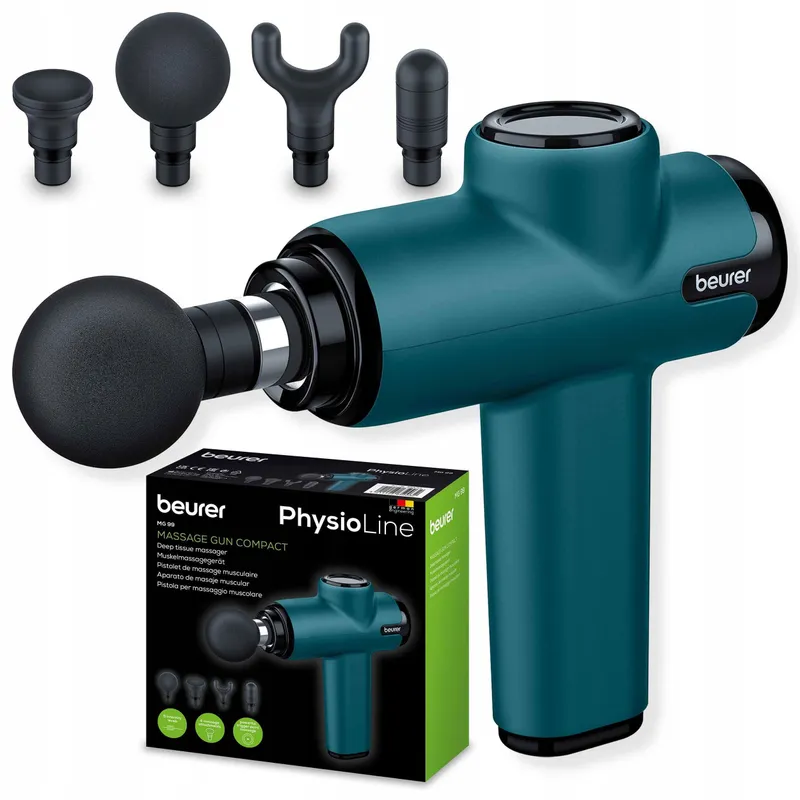 BEURER MG 99 Compact Massagepistool 5 Niveaus Accu — foto 1