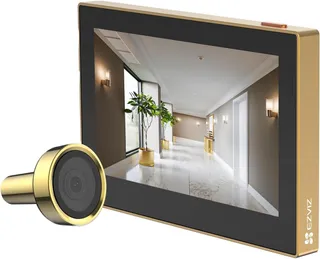 EZVIZ CP2 Deurspion WLAN 4,3" Camera 2MP 146° 2200mAh Goud