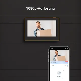 EZVIZ CP2 Deurspion WLAN 4,3" Camera 2MP 146° 2200mAh Goud — miniatuur 4