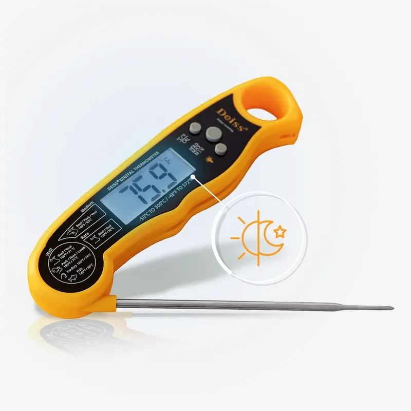 DEISS PRO Digitale Vleesthermometer Snel Precies Verlichting — foto 7