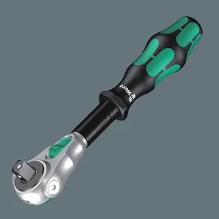 WERA Zyklop Ratelset 8100 SA 6 1/4 Inch Metrisch 28-delig Zilver — miniatuur 3