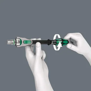 WERA Zyklop Ratelset 8100 SA 6 1/4 Inch Metrisch 28-delig Zilver — miniatuur 5