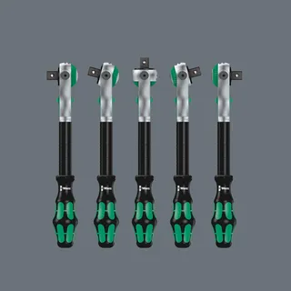 WERA Zyklop Ratelset 8100 SA 6 1/4 Inch Metrisch 28-delig Zilver — miniatuur 7