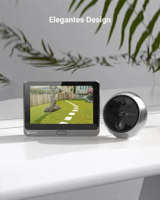 EZVIZ WLAN Deurbel 4600mAh 4,3 Inch Scherm 2MP Camera 155 PIR — miniatuur 7