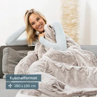 BEURER HD 75 Elektrische Deken 6 Standen Beige Bruin — miniatuur 3