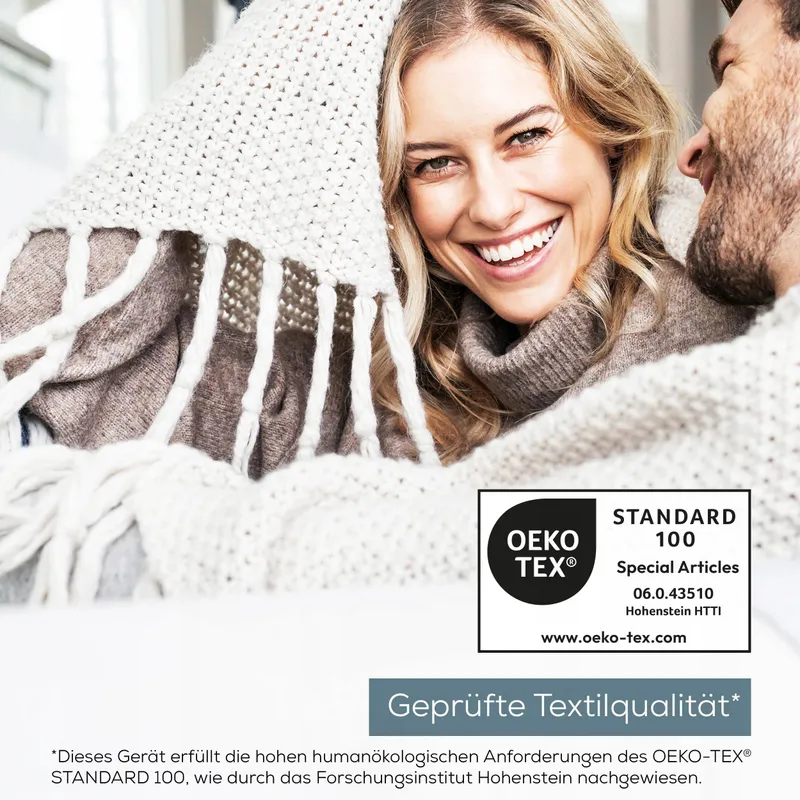 BEURER HD 75 Elektrische Deken 6 Standen Beige Bruin — foto 8