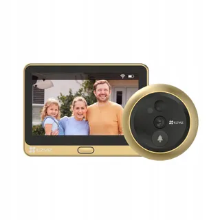 EZVIZ DP2C Video Deurbel 2MP 4,3" WiFi 155° Persoonsdetectie Audio — miniatuur 1