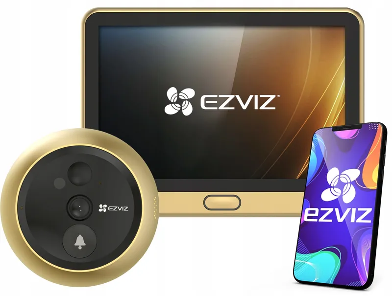 EZVIZ DP2C Video Deurbel 2MP 4,3" WiFi 155° Persoonsdetectie Audio — foto 14