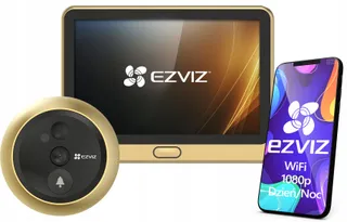 EZVIZ DP2C Video Deurbel 2MP 4,3" WiFi 155° Persoonsdetectie Audio — miniatuur 2