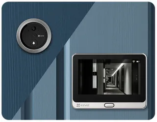EZVIZ DP2C Video Deurbel 2MP 4,3" WiFi 155° Persoonsdetectie Audio — miniatuur 9