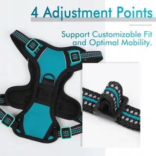 RABBITGOO Hondenharnas No Pull Verstelbaar XS — miniatuur 7