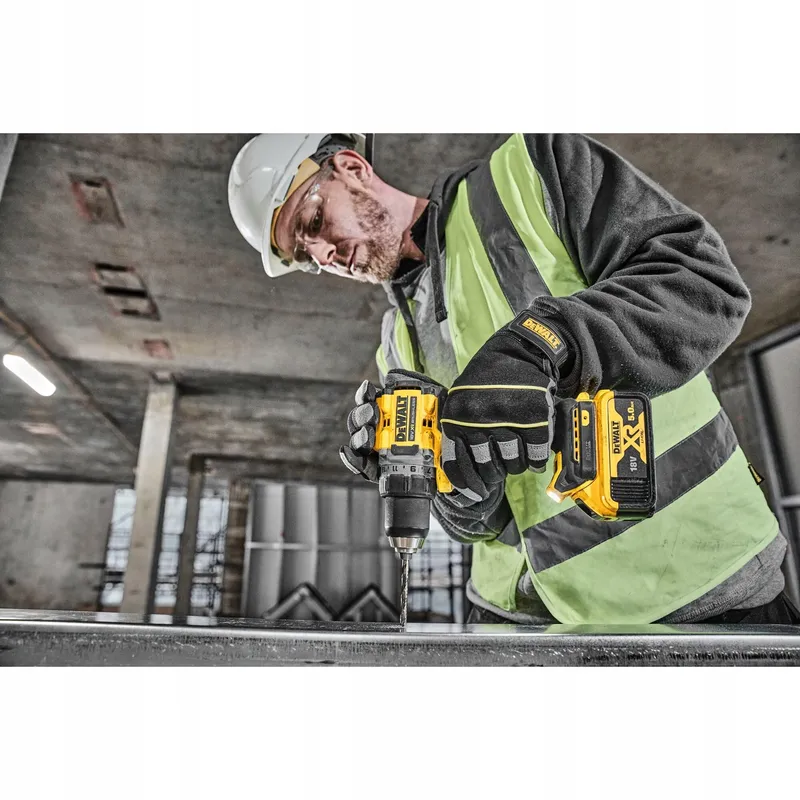 DEWALT DCD800P2T 18V Boormachine Borstelloos LED 2x5Ah — foto 4