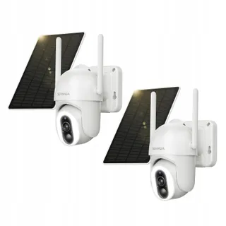 SEHMUA 2K Buitencamera Draadloos Accu en Zonne-energie — miniatuur 8