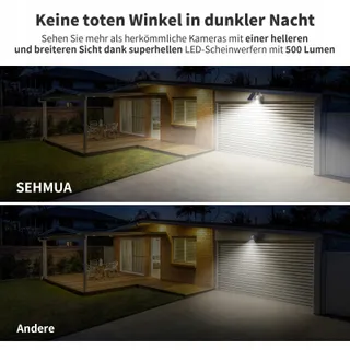 SEHMUA 2K Buitencamera Draadloos Accu en Zonne-energie — miniatuur 7