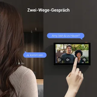 EZVIZ Slim Binnenscherm 7 Inch Touchscreen 4600mAh 2-weg Audio — miniatuur 4