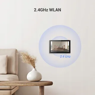 EZVIZ Slim Binnenscherm 7 Inch Touchscreen 4600mAh 2-weg Audio — miniatuur 5