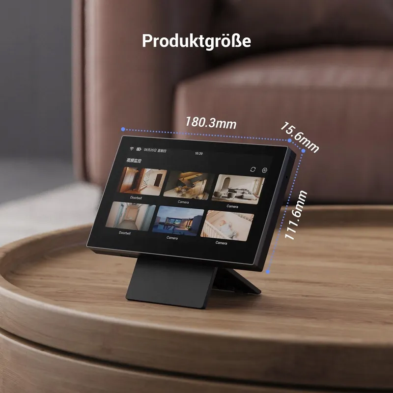 EZVIZ Slim Binnenscherm 7 Inch Touchscreen 4600mAh 2-weg Audio — foto 9